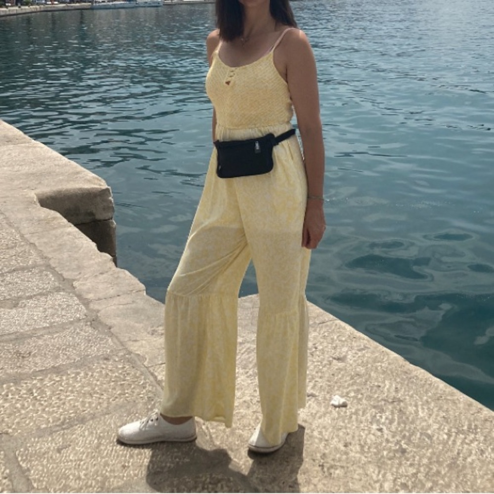 Sincerely Jules yellow jumpsuit